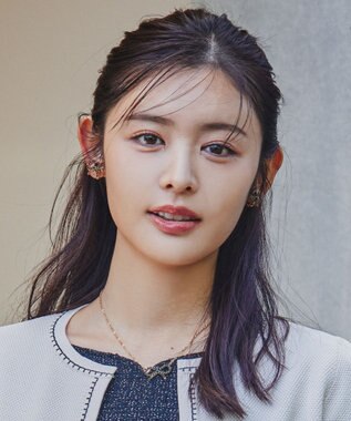 TOCCA GLITTER RIBBON EARRINGS イヤリング ゴールド×ブラック系