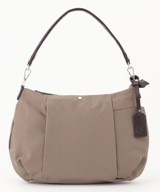 J.PRESS LADIES 【WEB限定カラーあり・2way】 ナイロン ショルダー バッグ ブラウン系