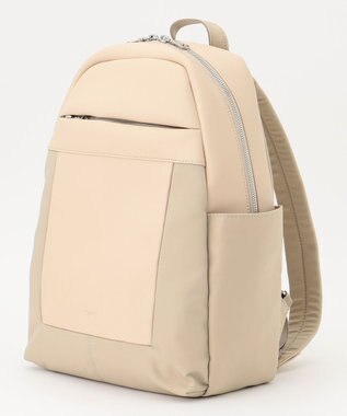 Y'SACCS 【ムック本掲載】ブロックモチーフリュックサック アイボリー