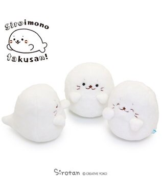 Mother garden しろたん 白いもの おばけマスコット 14cm  《ノーマル / にっこり / すやすや》 【単品】 ノーマル