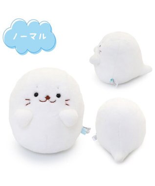 Mother garden しろたん 白いもの おばけマスコット 14cm  《ノーマル / にっこり / すやすや》 【単品】 ノーマル