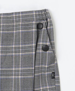 組曲 KIDS 【110-140㎝】キチントチェック パンツ グレー系3