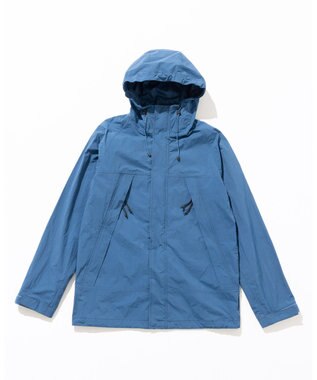 JOSEPH ABBOUD MOUNTAIN 【CREA掲載・ECO撥水/軽量/抗菌性/ライナードッキング対応】タスランワッシャー マウンテン パーカー ブルー系