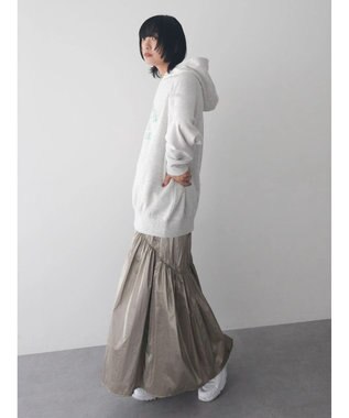 Green Parks 裏起毛裏毛パーカー Gray Mixture