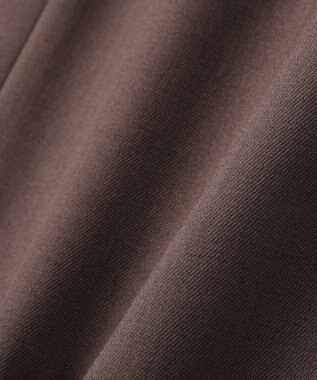 YECCA VECCA タックリボンナロースカート Brown