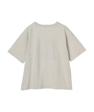 Green Parks オズワルド／グラフィック刺繍半袖ＴＥＥⅡ Oatmeal