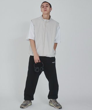 WEGO ナイロンベスト ライトグレー