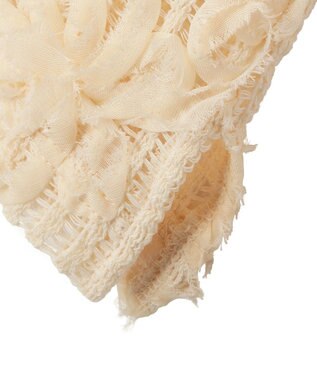 AMERICAN HOLIC 【選べる丈】Ｖネックレースベスト Ivory