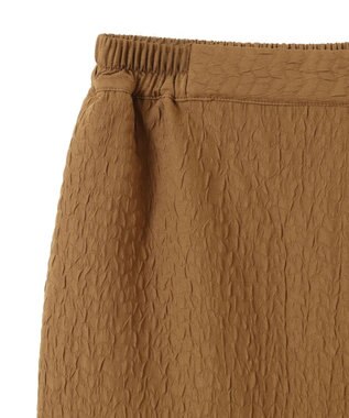 CRAFT STANDARD BOUTIQUE ふくれジャガードパンツ Camel