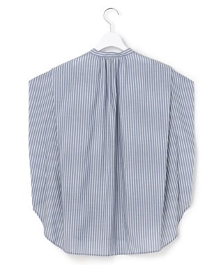 ICB 【先行予約】シルフィーローン スキッパータックデザインブラウス デニムストライプ