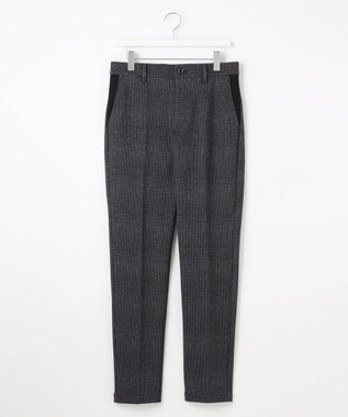 23区GOLF 【MEN】【ストレッチ】チェック柄 ジャージーパンツ グレー系5