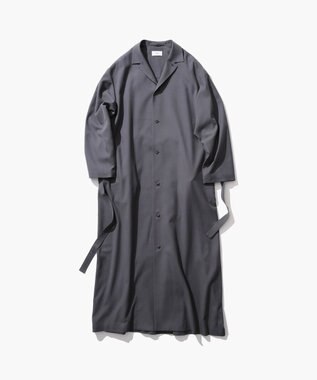 ATON NIDOM SILK | ドレスコート CHARCOAL GRAY