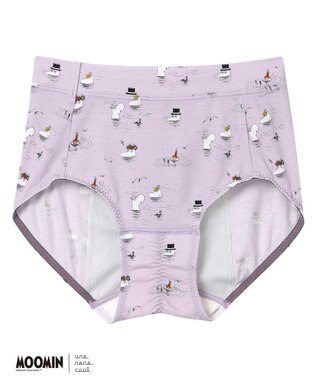 une nana cool 【ムーミン】MOOMIN × une nana ccol　ナイト用サニタリーショーツ PU