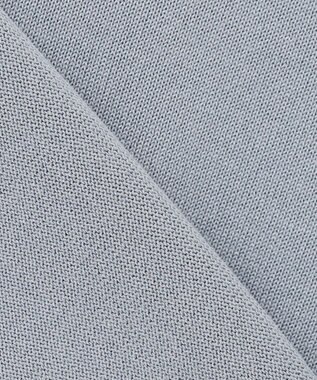 J.PRESS LADIES L 【洗える・抗菌防臭】FABRIC COMBI ニット サックスブルー系