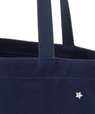 TOCCA 【chayさん着用】【WEB＆一部店舗限定・A4サイズ対応】LUCKY TWINKLE CANVASTOTE キャンバストートバッグ ネイビー系
