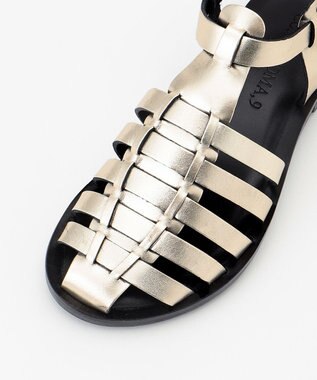 自由区 【CORSO ROMA】グルカ サンダル ゴールド系