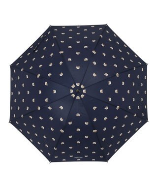 MOONBAT PAUL&JOE ACCESSOIRES(ポール＆ジョー アクセソワ) 長傘 ヌネット ネイビーブルー