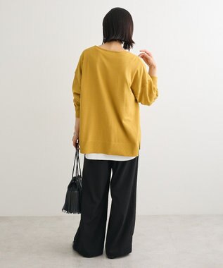 Green Parks アンチピリングゆるｚｉｐカーディガン Lime Green