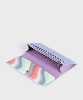 Paul Smith スプレースワールトリム 長財布 サックスブルー