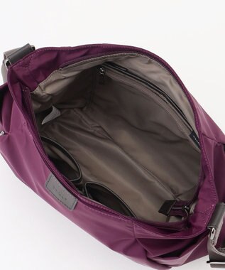 Y'SACCS 【ナイロンタフタ】トラベルショルダー パープル