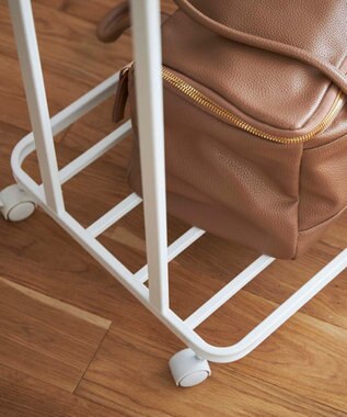 tower ハンガーラック タワー キャスター付き ホワイト ホワイト