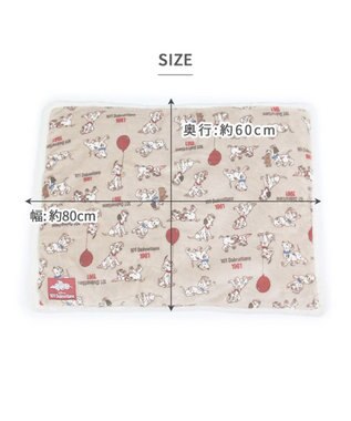 PET PARADISE ディズニー 101匹わんちゃん 遠赤外線 ボアマット 《風船柄》  80×60cm 風船柄