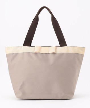 UNBILLION cachecache WEB限定ナイロンリボントートバッグＬ グレー