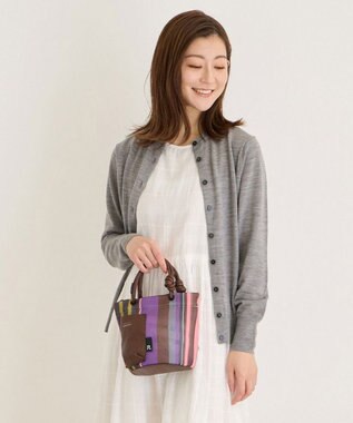 ROOTOTE 1161【手洗い可能】SC.ベビールー.ウエッファ.ストライプ-A 02：パープル