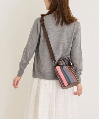 ROOTOTE 1161【手洗い可能】SC.ベビールー.ウエッファ.ストライプ-A 02：パープル