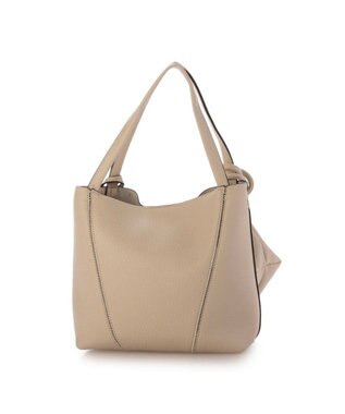 UNBILLION カシュカシュ cachecache / ジグザグステッチ変形ミニバッグ アイボリー