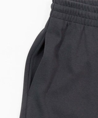 WEGO 【ユニセックス着用ITEM/MLサイズ展開/ウエストゴム】ボンディングスウェットパンツ ブラック中濃色