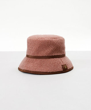 AURORA LANVIN en Bleu ランバン オン ブルー ボアバケットハット