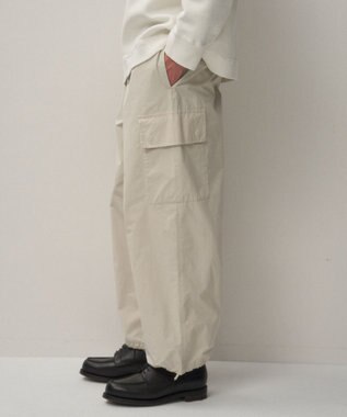 ATON AIR WEATHER | ユーティリティーカーゴパンツ - UNISEX WARM WHITE