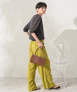 AMERICAN HOLIC ラメシアーニット Charcoal Gray