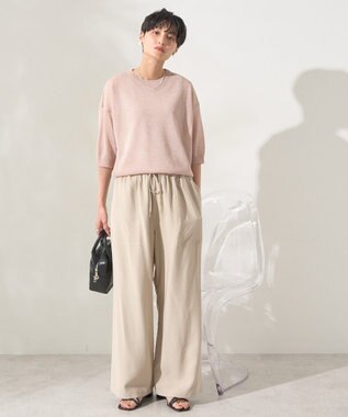 AMERICAN HOLIC ラメシアーニット Peach