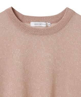 AMERICAN HOLIC ラメシアーニット Peach