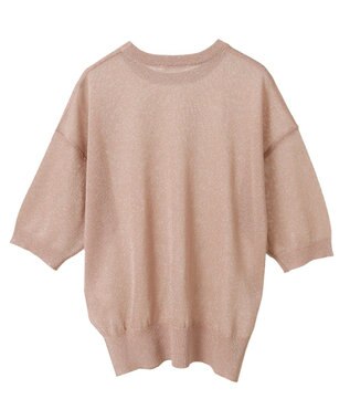 AMERICAN HOLIC ラメシアーニット Peach