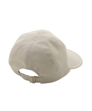 MOONBAT 【遮光100％/遮熱/UVカット】FURLA(フルラ)アーチロゴ ロングつば キャップ 帽子  手洗い可能/日本製 ベージュ