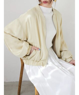 Green Parks AnriettMusee ＭＡ－１ブルゾン Beige