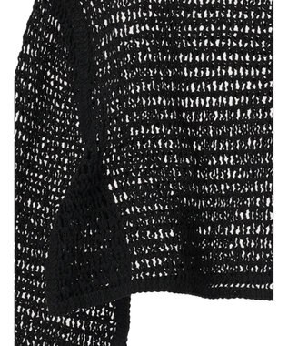 Green Parks ・ＳＵＧＡＲ　ＳＰＯＯＮ　クロシェロングスリーブ Black