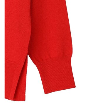 Green Parks ゴールド釦ニットカーディガン Red