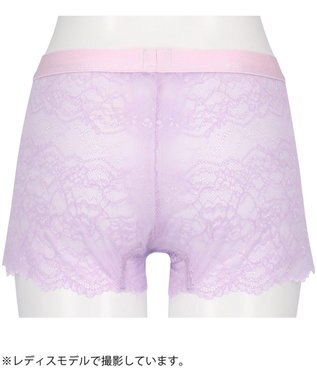 WACOAL MEN WACOAL MEN 【レースボクサー】 ボクサーパンツ ユニセックス 通気性 スカラ始末(裾部分) マチ部分の肌側は綿素材 レディース メンズ WT8822 /ワコールメン パープル