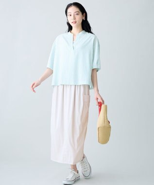 ANY 7daysデイリーリラックススカート エクリュ