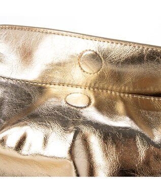 UNBILLION カシュカシュ cachecache / 2wayフラップショルダー ゴールド