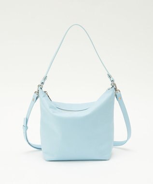 russet ソフトレザーシンプルショルダーバッグ(CE-1328-WEB) Sax