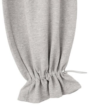 earth music&ecology 裾ドロストスウェットパンツ Gray Mixture