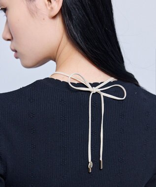 TOCCA TIED WITH PEARL NECKLACE 淡水パールネックレス【星風まどかさん着用】 ベージュ系