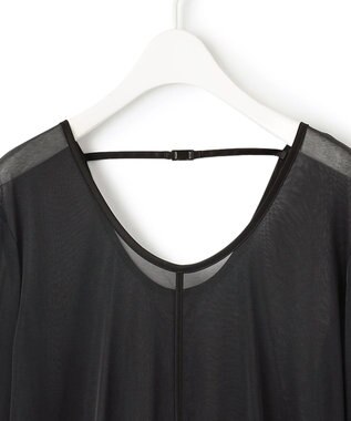 ICB L 【WEB＆一部店舗限定】SheerSerika ワンピース ブラック系