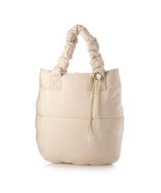 UNBILLION カシュカシュ cachecache / パディングドロストハンドルトート アイボリー