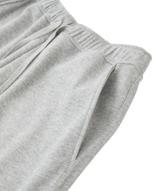 CRAFT STANDARD BOUTIQUE スウェットワイドパンツ Gray Mixture